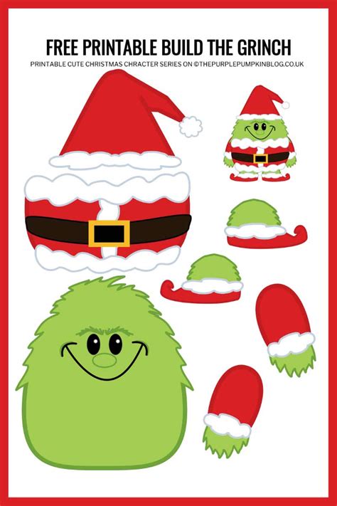 Grinch Printable Template